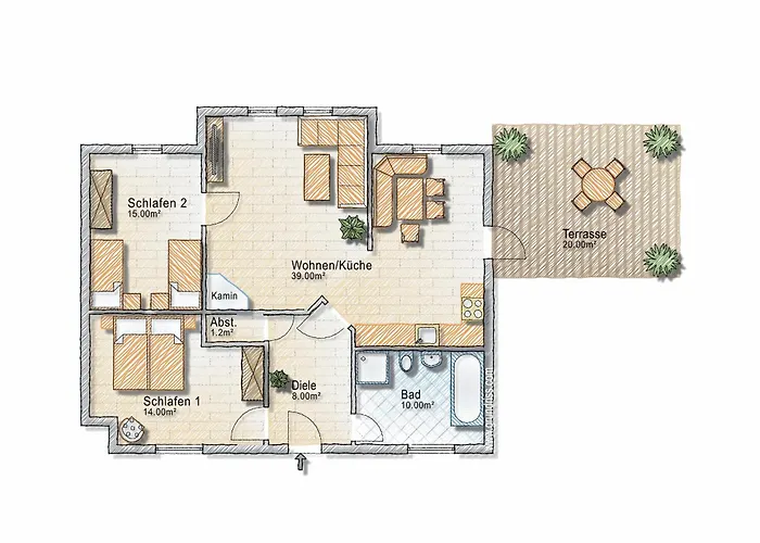 Lägenhet Am Burgberg Rubeland