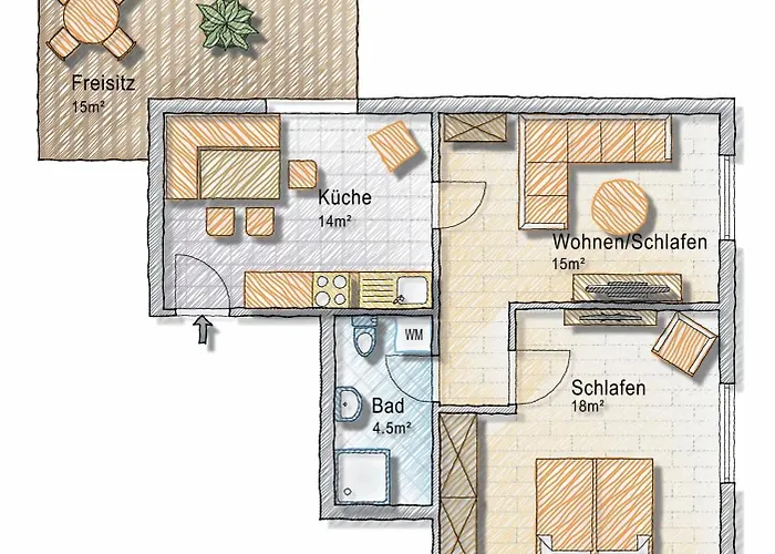 Am Burgberg Lägenhet